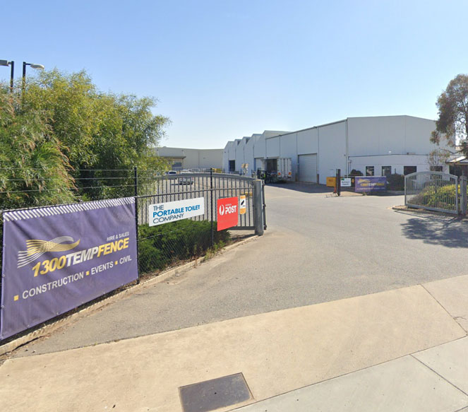 TPTC warehouse in Wingfield SA 5013